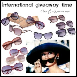 Sunglasses giveaway