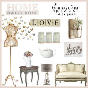 Home decor inspiration - shabby chic