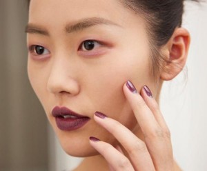Anthony Vaccarello A/W 2013 runway beauty