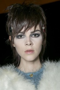 Marc Jacobs punk hairstyle
