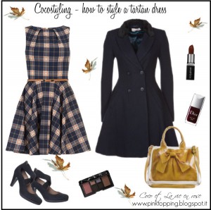 Cocostyling - how to style a tartan dress