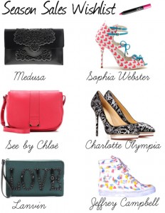 Season Sales Wishlist Season Sales Wishlist