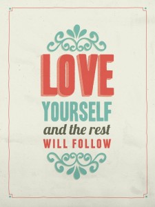 Love Yourself by Nora Logue, via Behance