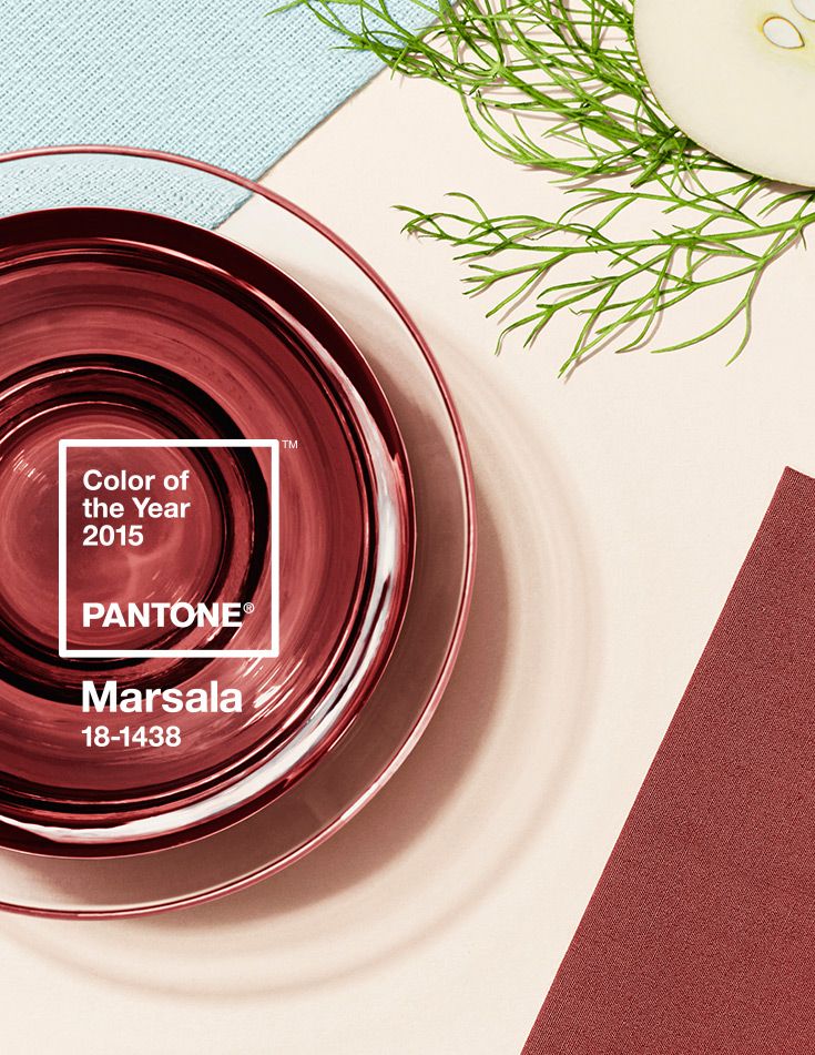 color Marsala Pantone 2015
