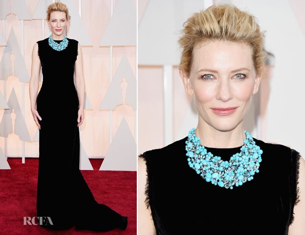 Cate Blanchett In Maison Margiela Couture – 2015 Oscars - Look da Red Carpet - Oscars night best and worst dressed according to Coco et La vie en rose - image credit to Red Carpet Awards
