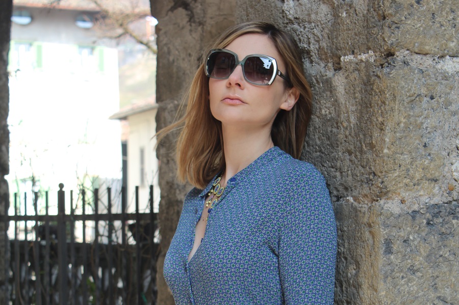 Hippie chic look