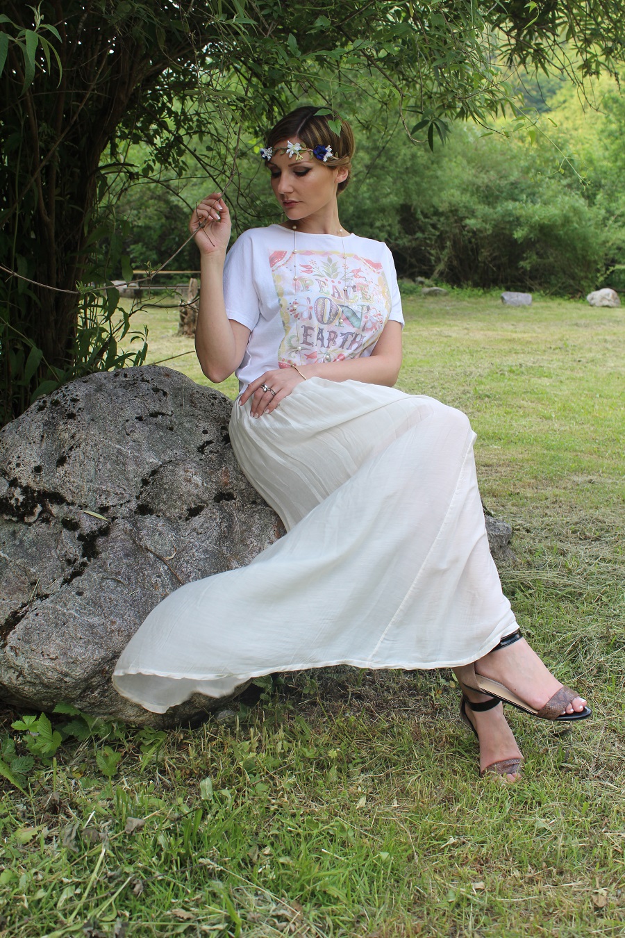 Come creare un look boho fashion blogger outfit 9