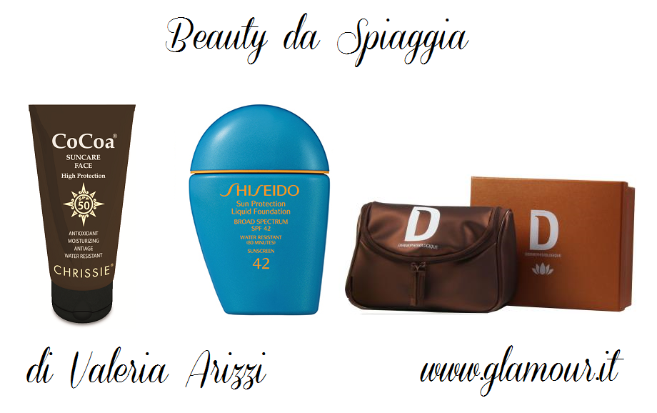 Beach beauty essentials