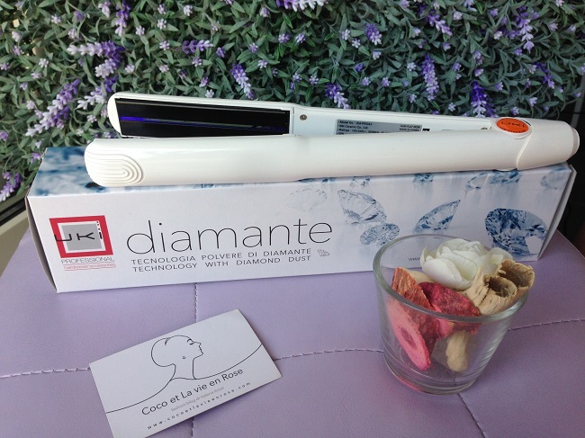 Piastra per capelli UKI diamante fashion blogger recensione