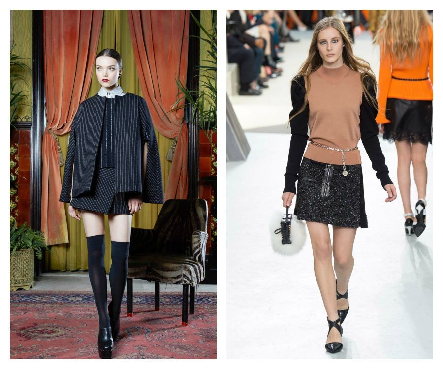 Fall 2015 Fashion Trends Preppy Alice Olivia Louis Vuitton