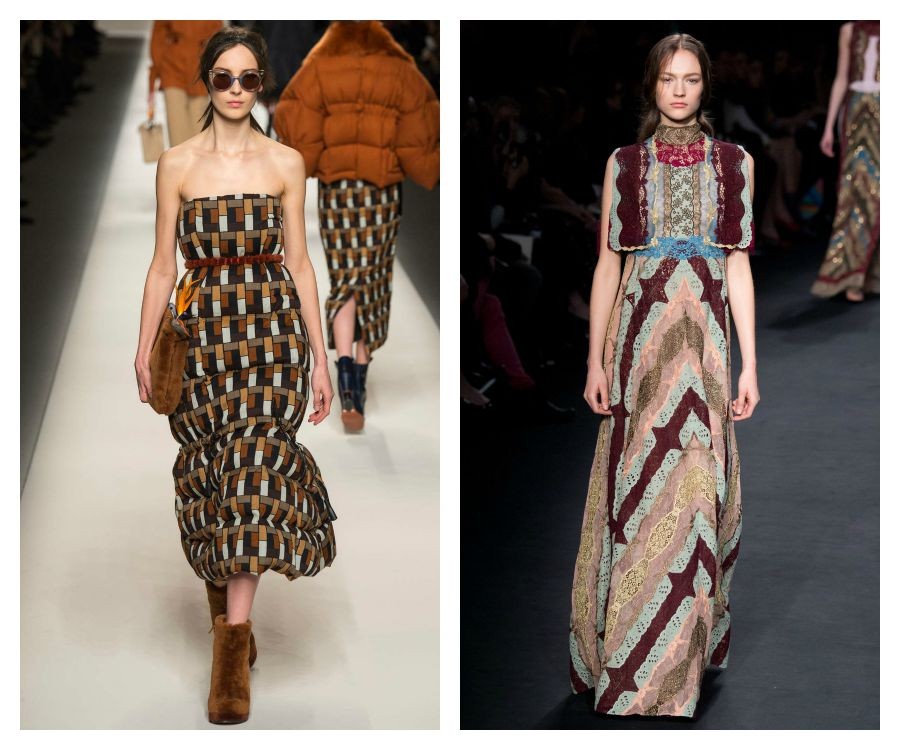 Tendenze Moda Autunno 2015 Boho Ethnic Fendi Valentino