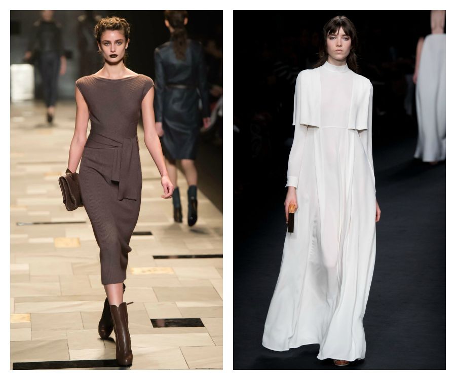 Tendenze Moda Autunno 2015 Minimal Trussardi Valentino