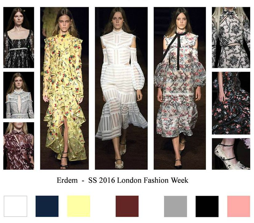 Tendenze PE 2016 da Londra Erdem