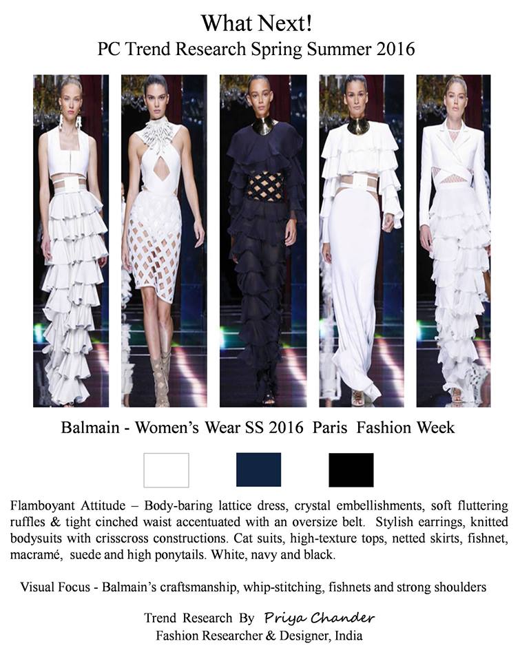 Tendenze Moda da Parigi PE2016 SS2016 PFW BALMAIN 1