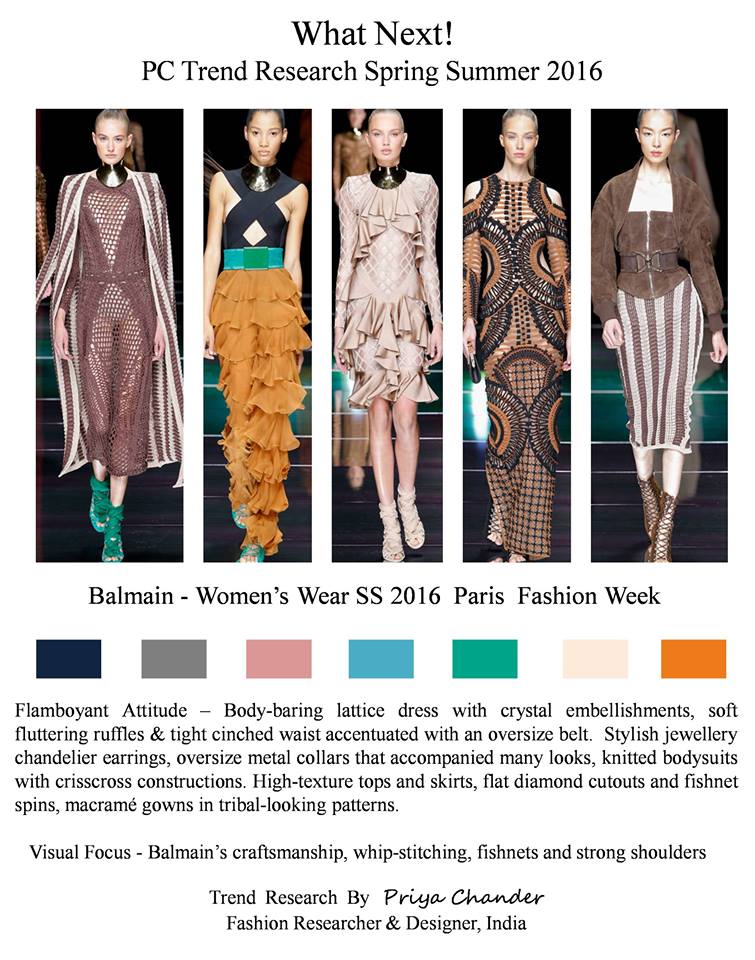 Tendenze Moda da Parigi PE2016 SS2016 PFW BALMAIN