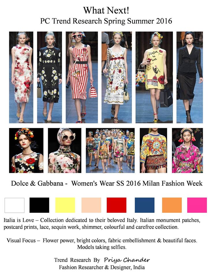 tendenze moda pe2016 da milano dolce e gabbana