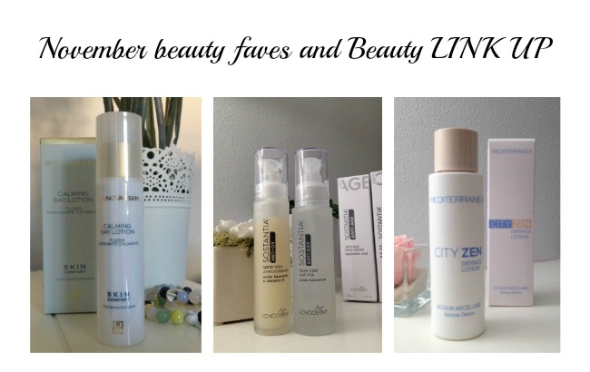November beauty faves and beauty linkup