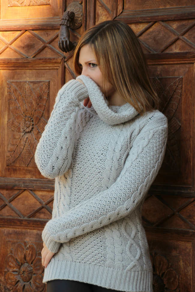 maglione in cashmere