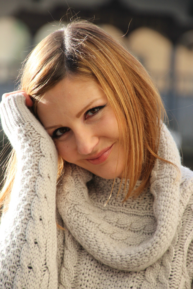 maglione in cashmere
